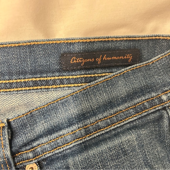 Y2K Citizens of Humanity Ingrid 002 Low Waist Flare Jeans Bootcut Denim W30 - Picture 8 of 13